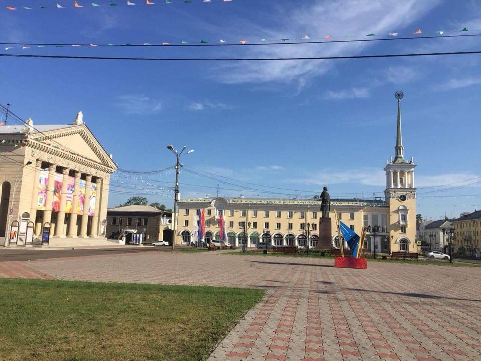 Ангарск площадь ленина